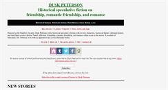 Desktop Screenshot of duskpeterson.com